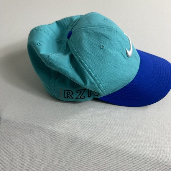 Nike Golf Vapor RZN Flatbill Tour Fitted Cap Hat 639666-010 Teal Flex-Fit M/L - Picture 3 of 8